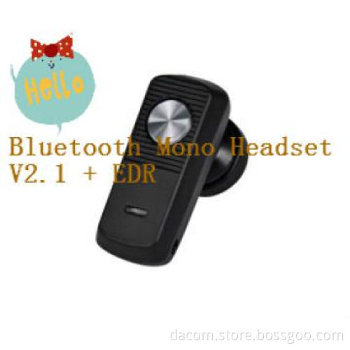 Bluetooth Mono Headset V2.1 + EDR, Easy Operation and Good Price